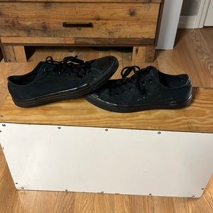 All black converse